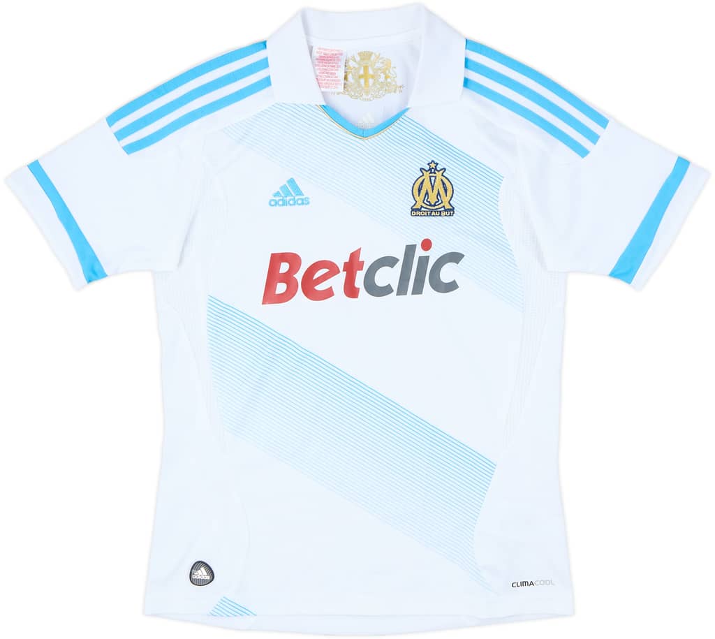 2011-12 Olympique Marseille Home Shirt - 8/10 - (M.Boys)