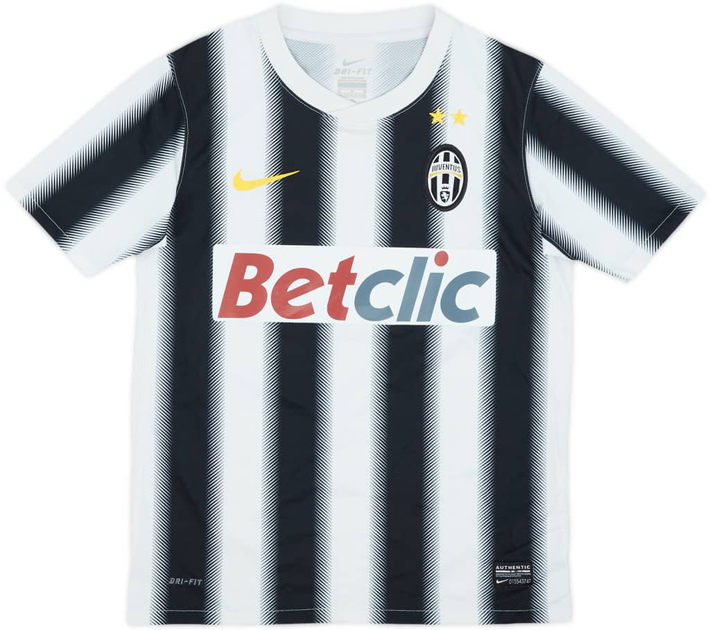 2011-12 Juventus Home Shirt - 10/10 - (M.Boys)