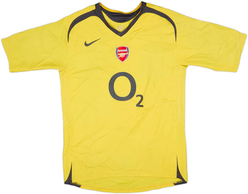 2005-06 Arsenal Away Shirt - 8/10 - (XL.Boys)