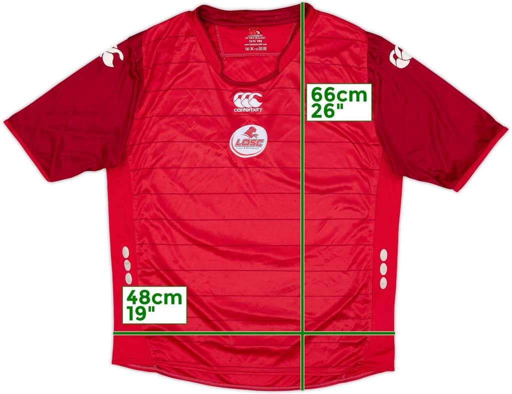 2009-10 Lille Home Shirt - 7/10 - (L.Boys)