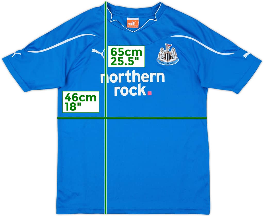2010-11 Newcastle Away Shirt - 7/10 - (XL.Boys)