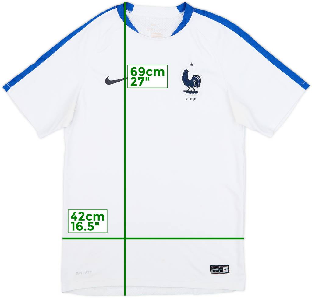 2016-17 France Nike Training Shirt - 6/10 - (S)