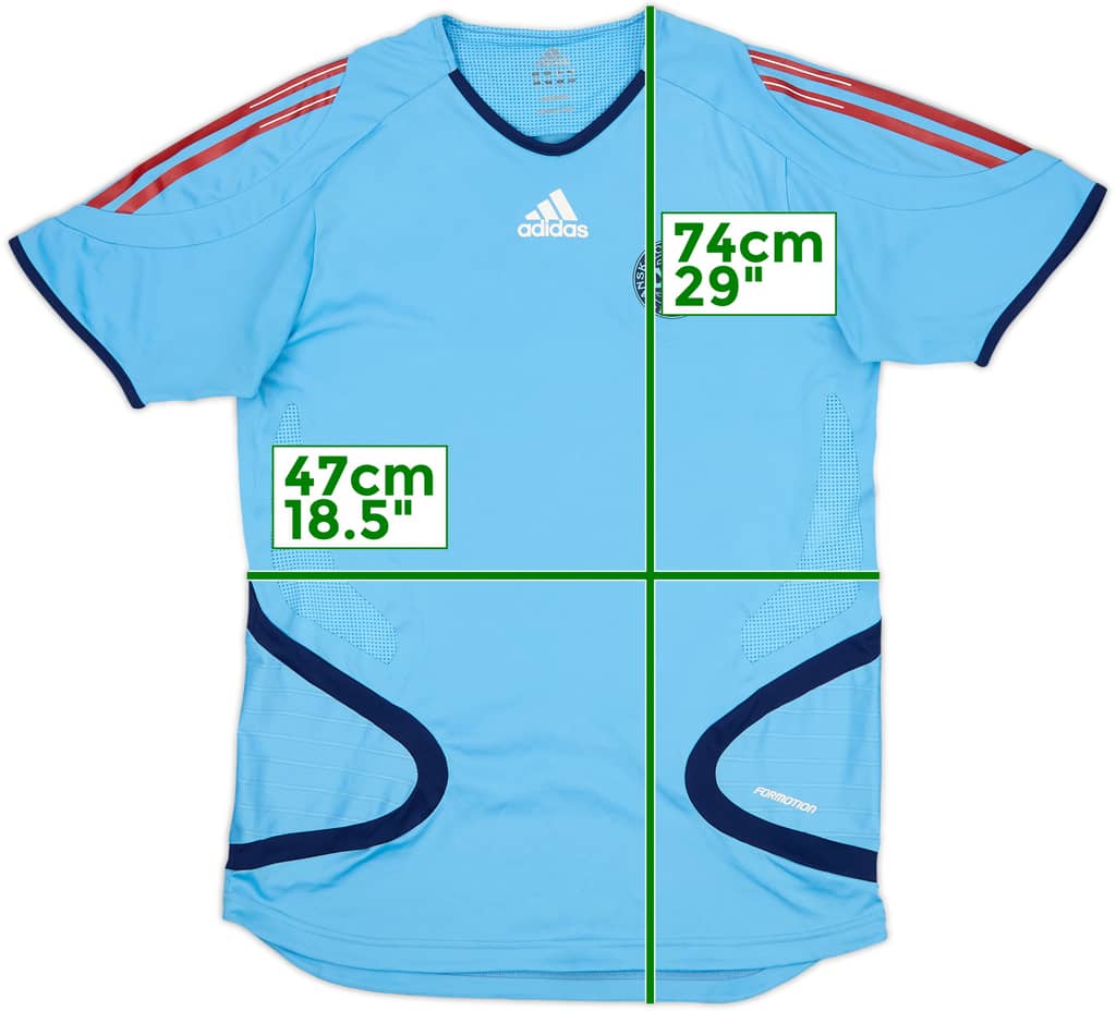 2006-08 Denmark adidas Formotion Training Shirt - 8/10 - (XL.Boys)