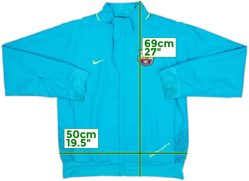 2007-08 Barcelona Nike Track Jacket - 6/10 - (S)