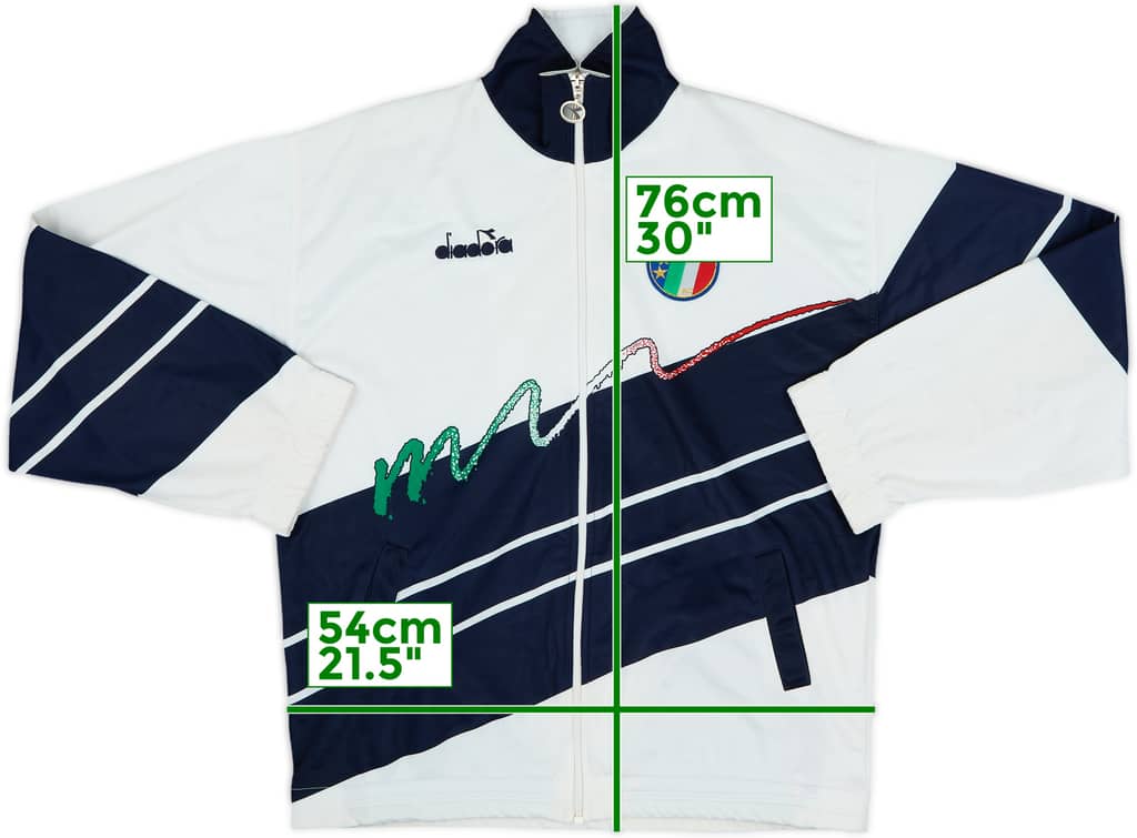 1990 Italy Diadora Track Jacket - 7/10 - (XL)