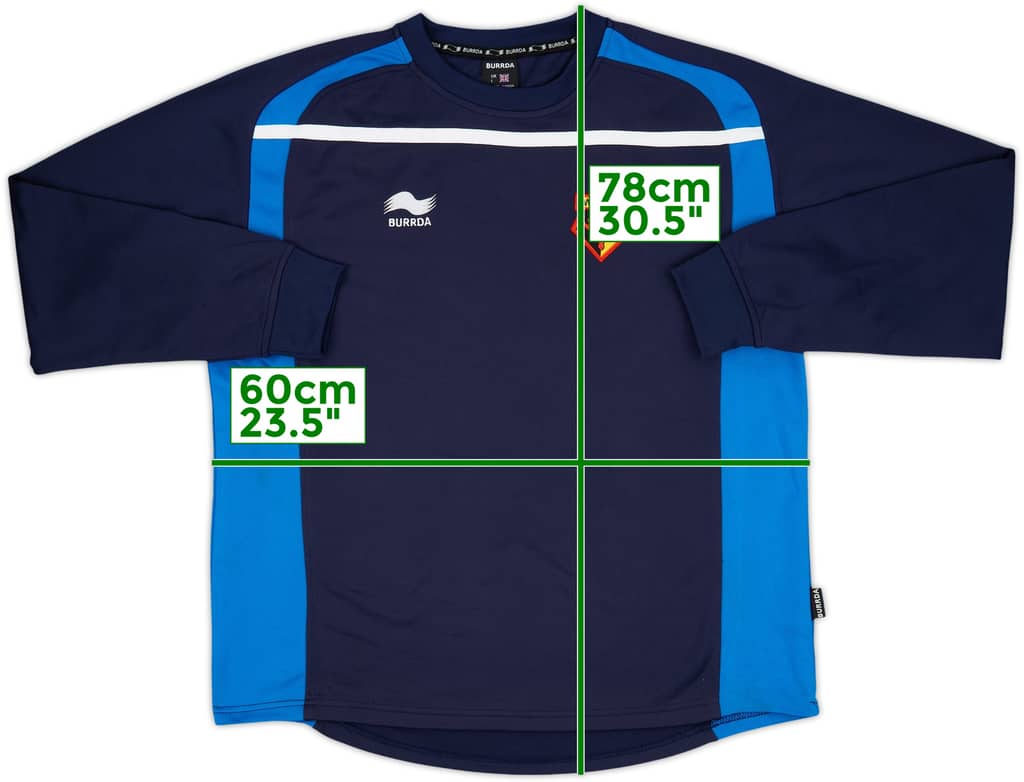 2010-12 Watford Burrda Sweat Top - 8/10 - (L)
