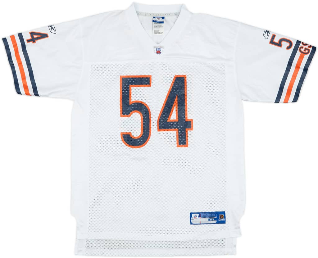 2005-06 Chicago Bears Urlacher #54 Reebok On Field Away Jersey - 8/10 - (XL.Boys)