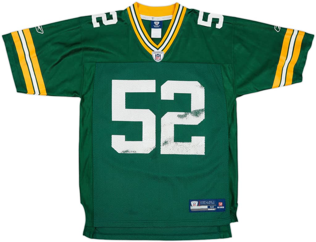 2009-11 Green Bay Packers Matthews #52 Reebok On Field Home Jersey - 5/10 - (M)