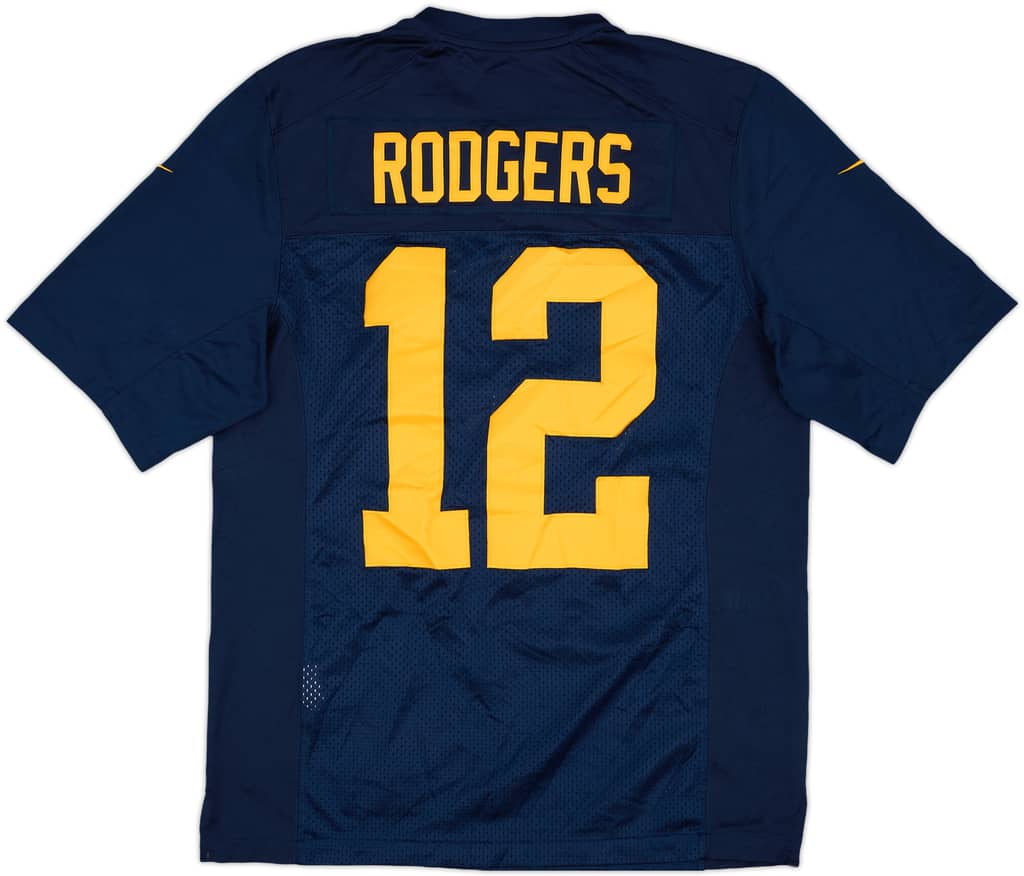 2012-14 Green Bay Packers Rodgers #12 Nike Premier Throwback Jersey - 9/10 - (M)