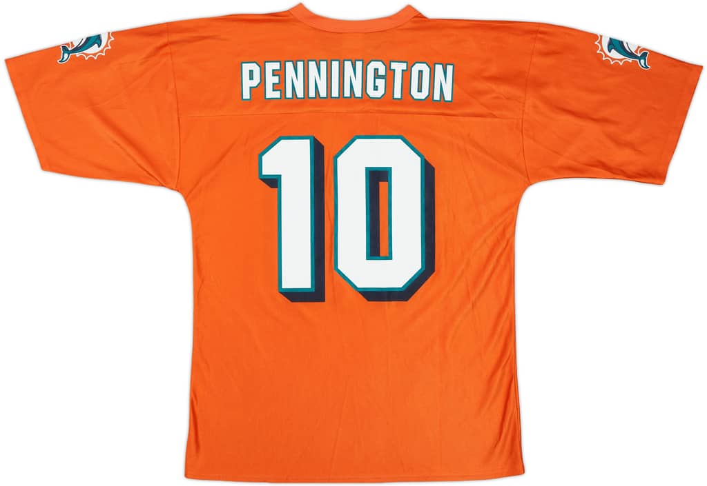 2008-10 Miami Dolphins Pennington #10 NFL Replica Alternate Jersey - 8/10 - (L)