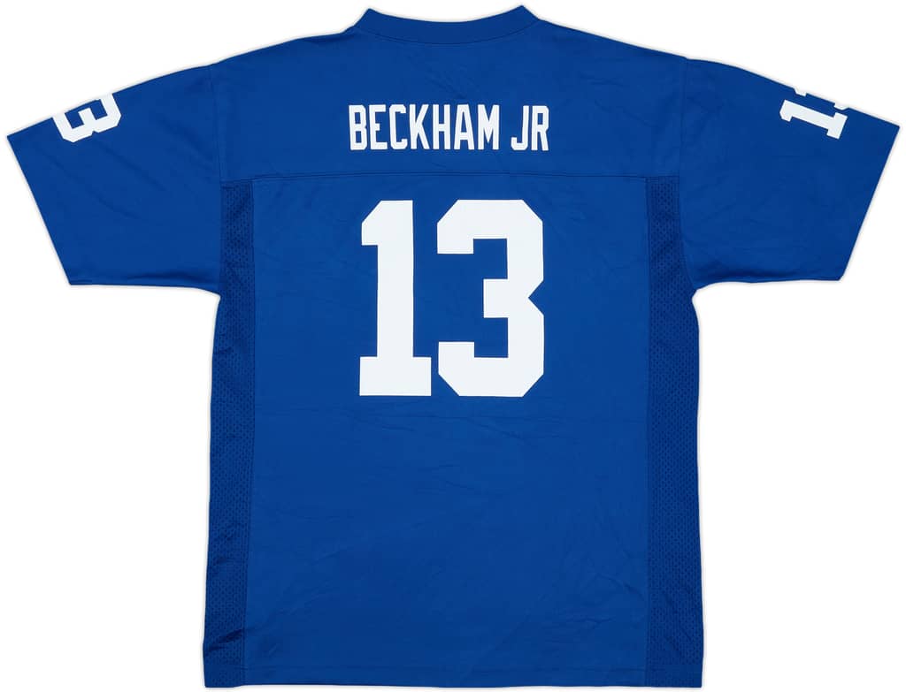 2014-18 New York Giants Beckham Jr #13 NFL Replica Home Jersey - 9/10 - (XL.Boys)