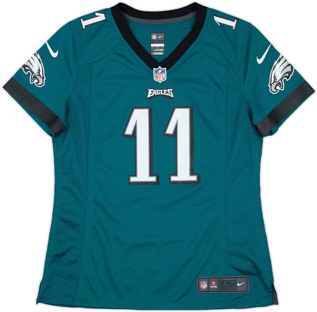 2016-20 Philadelphia Eagles Wentz #11 Nike Game Home Jersey Womens - 6/10 - (M)