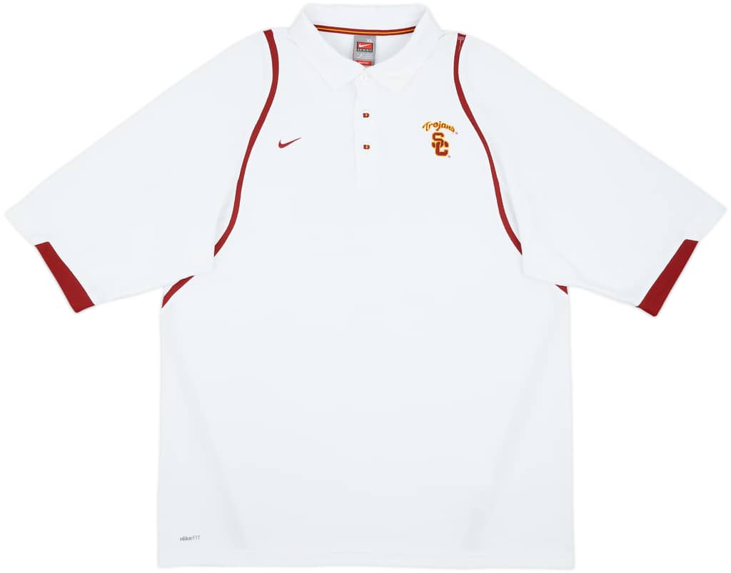 2000s USC Trojans Nike Polo Shirt - 6/10 - (XL)