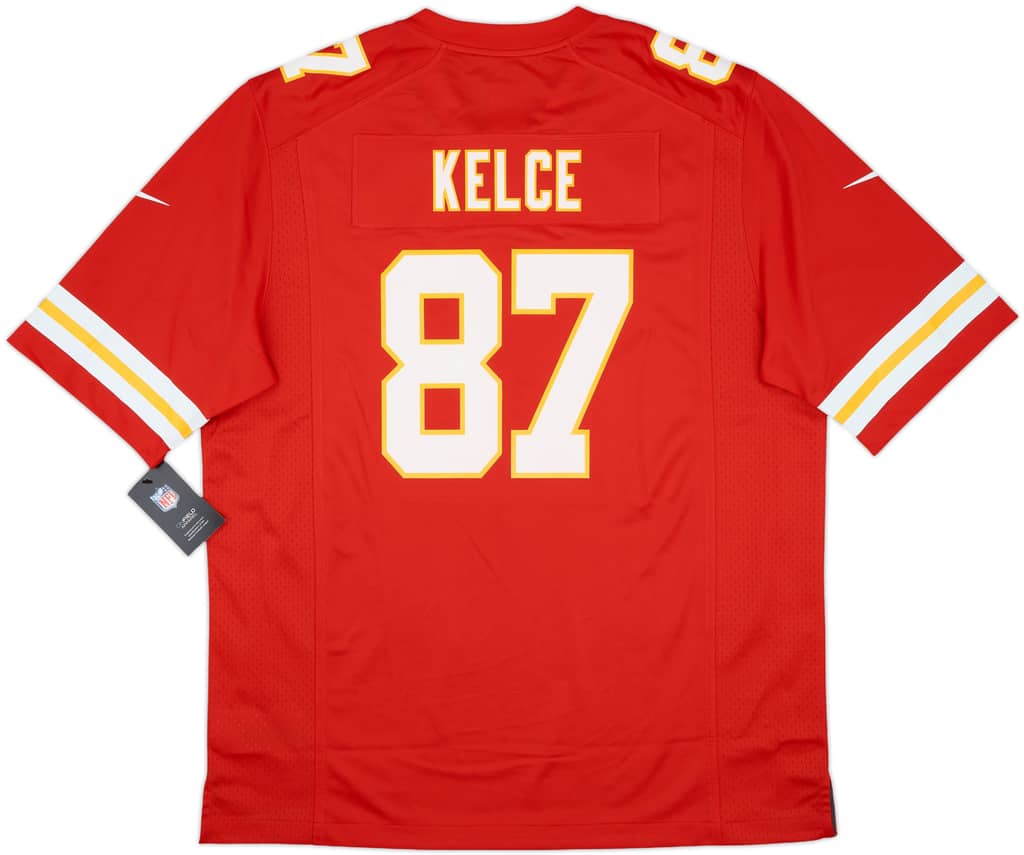 2013-24 Kansas City Chiefs Kelce #87 Nike Game Home Jersey (XL)