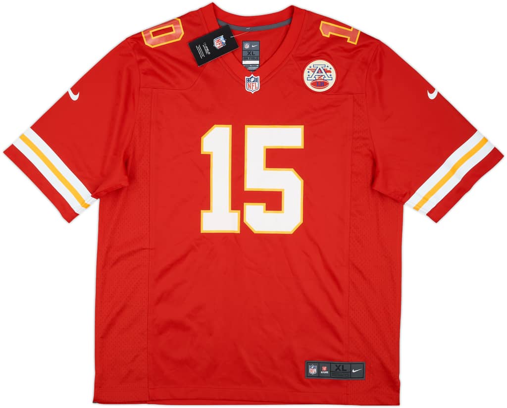 2017-24 Kansas City Chiefs Mahomes #15 Nike Game Home Jersey (XL)