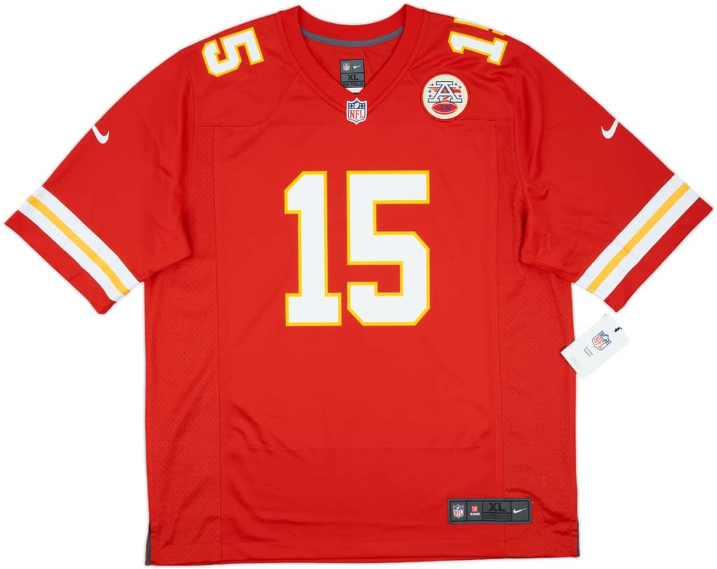 2017-24 Kansas City Chiefs Mahomes #15 Nike Game Home Jersey (XL)