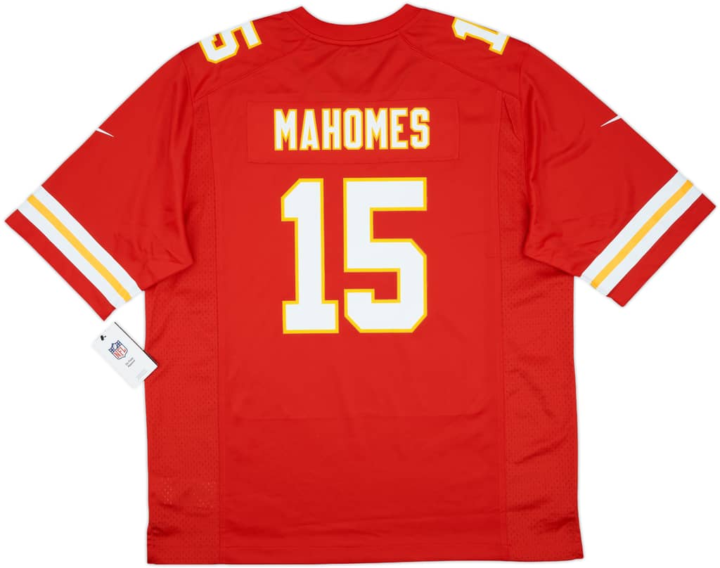 2017-24 Kansas City Chiefs Mahomes #15 Nike Game Home Jersey (XL)
