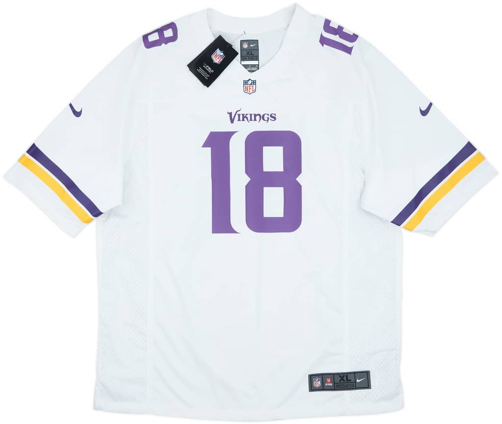 2020-24 Minnesota Vikings Jefferson #18 Nike Game Away Jersey (XL)