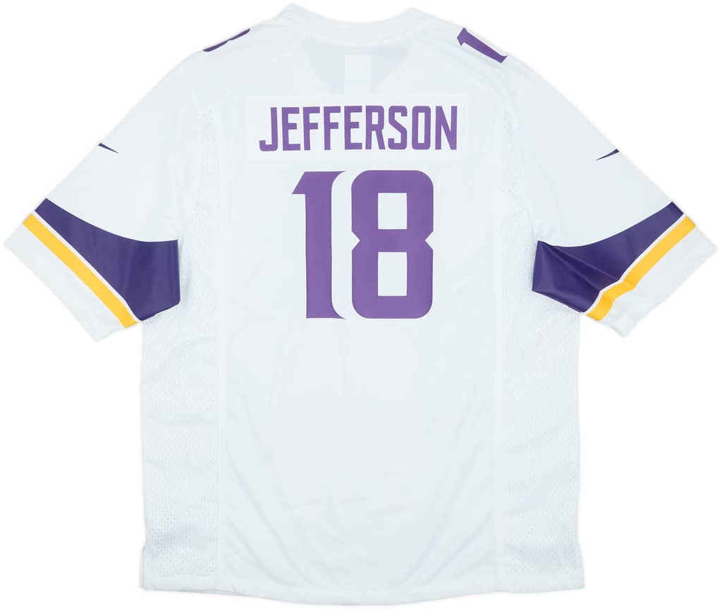 2020-24 Minnesota Vikings Jefferson #18 Nike Game Away Jersey (XL)
