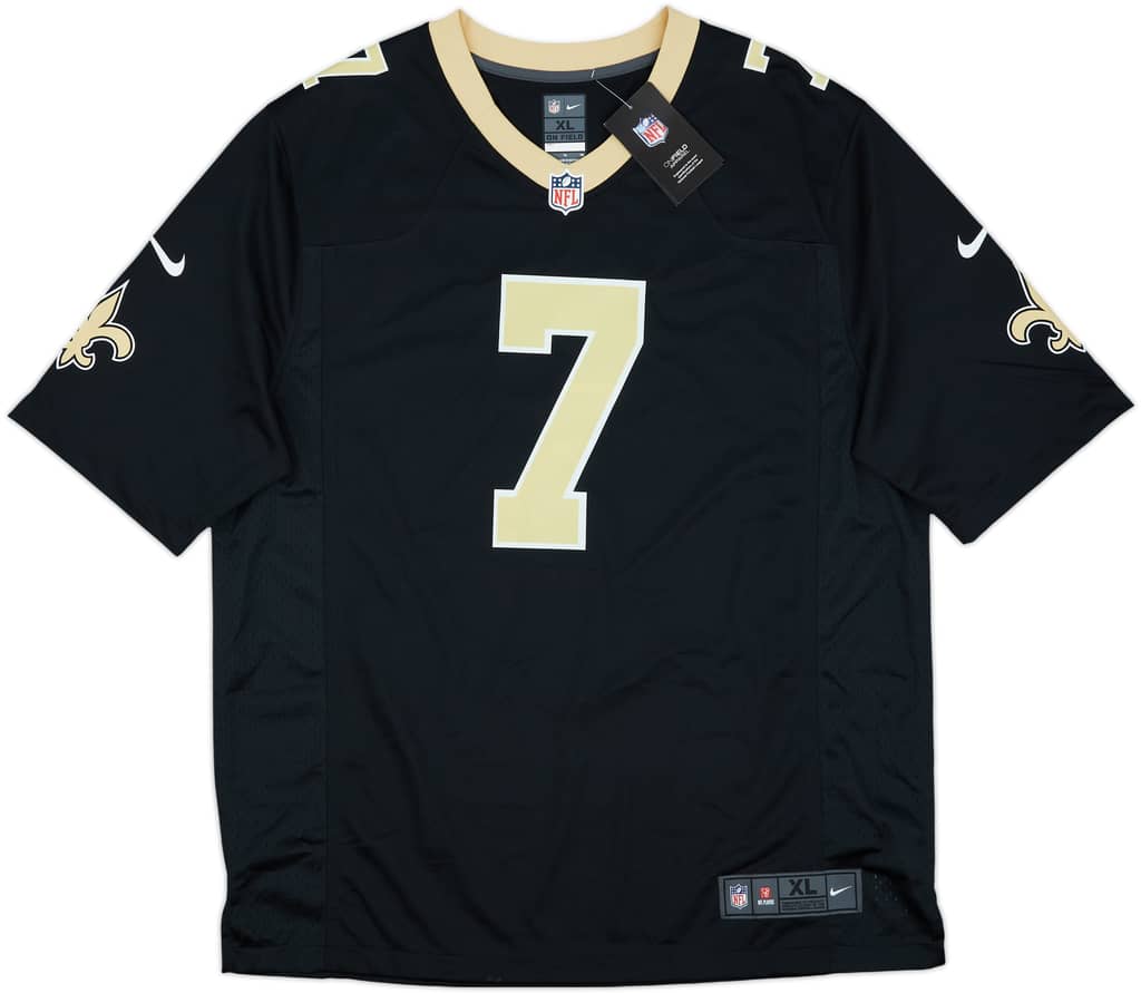2017-24 New Orleans Saints Hill #7 Nike Game Home Jersey (XL)