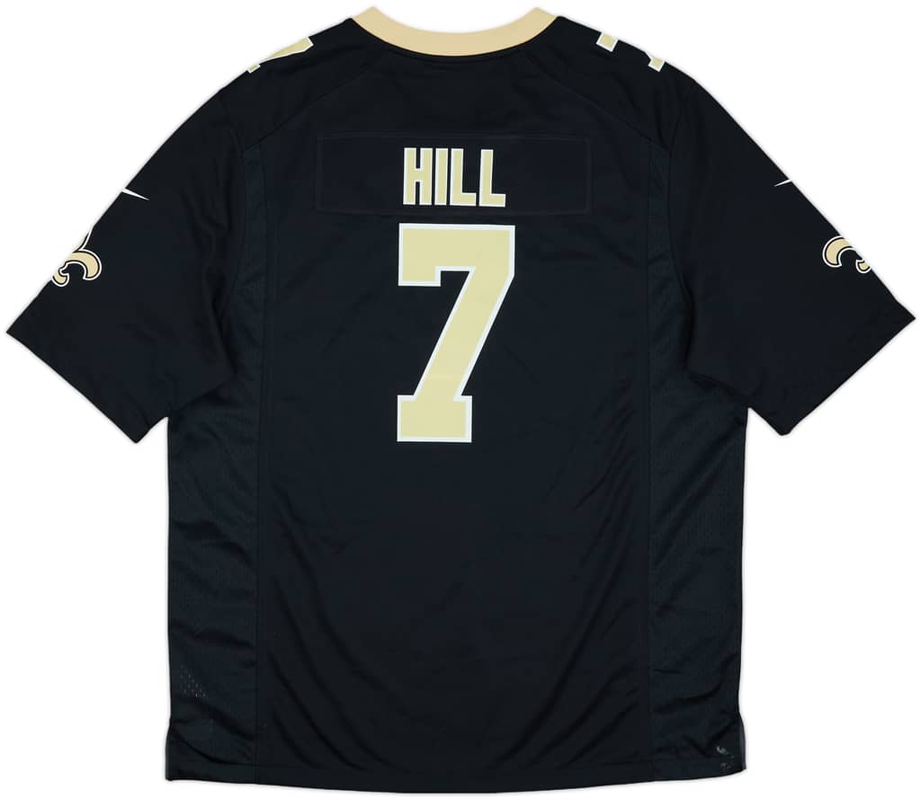 2017-24 New Orleans Saints Hill #7 Nike Game Home Jersey (XL)