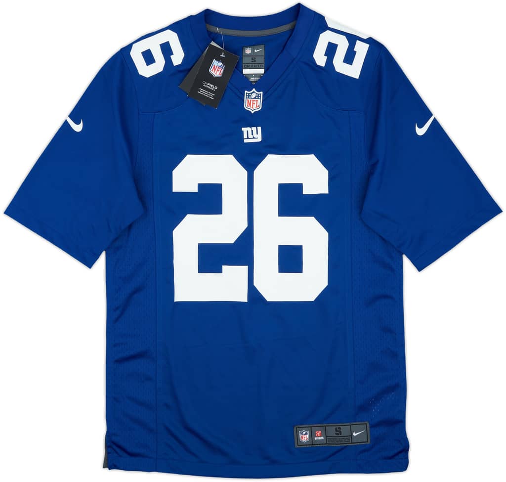 2018-23 New York Giants Barkley #26 Nike Game Home Jersey (S)