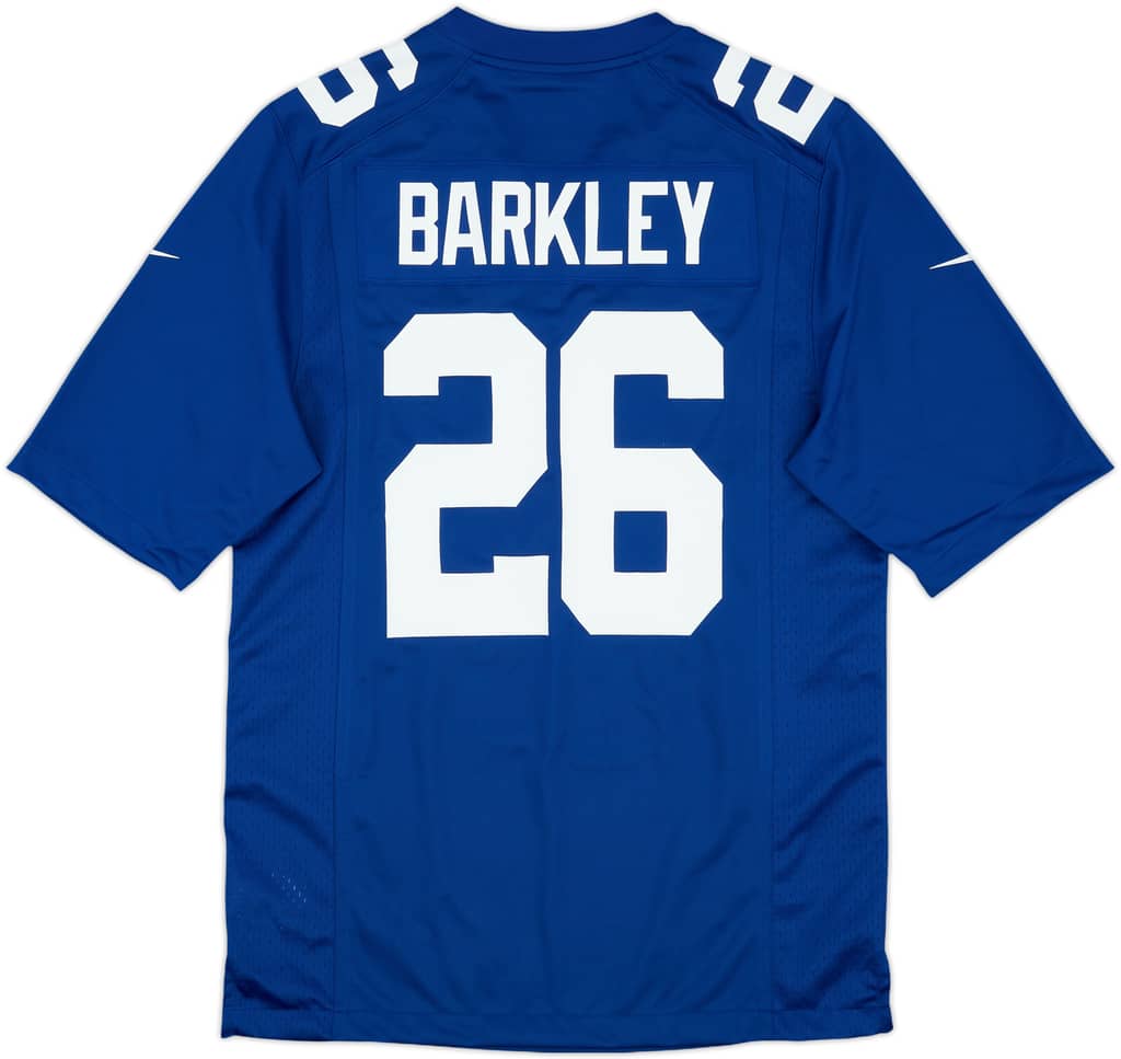 2018-23 New York Giants Barkley #26 Nike Game Home Jersey (S)