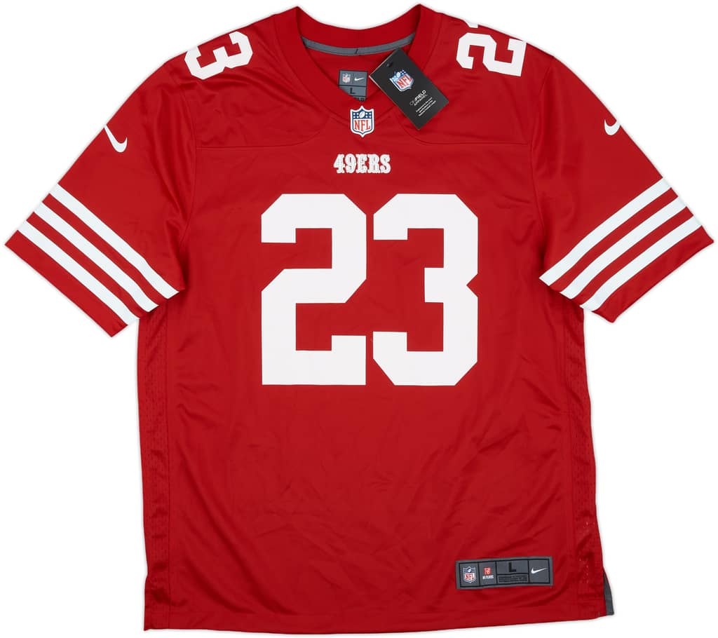 2022-24 San Francisco 49ers McCaffrey #23 Nike Game Home Jersey (L)