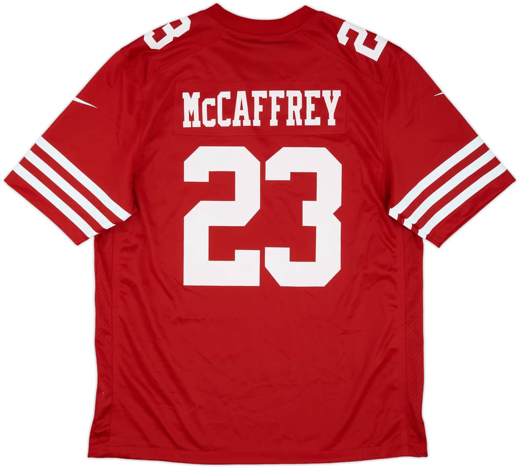 2022-24 San Francisco 49ers McCaffrey #23 Nike Game Home Jersey (L)