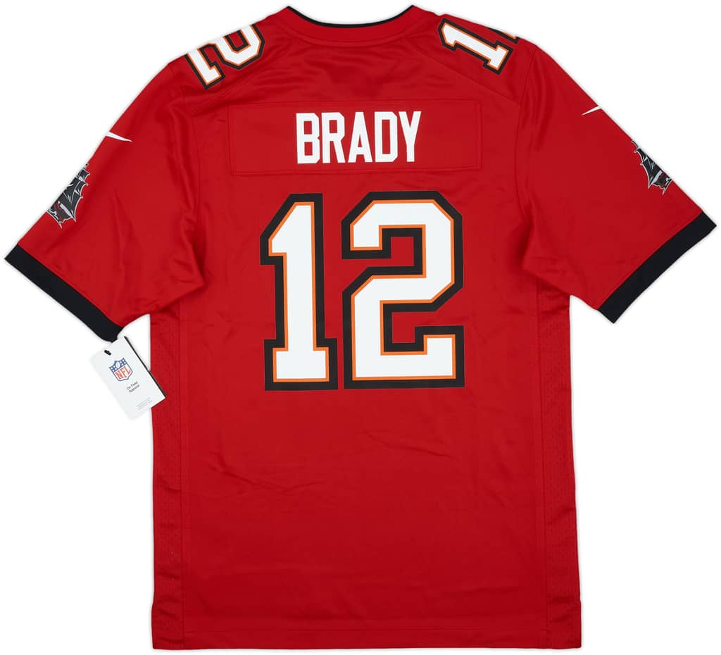 2020-22 Tampa Bay Buccaneers Brady #12 Nike Game Home Jersey (S)