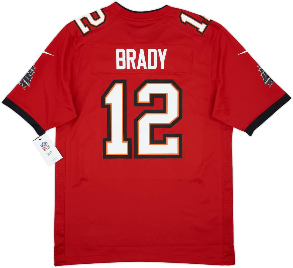 2020-22 Tampa Bay Buccaneers Brady #12 Nike Game Home Jersey (M)