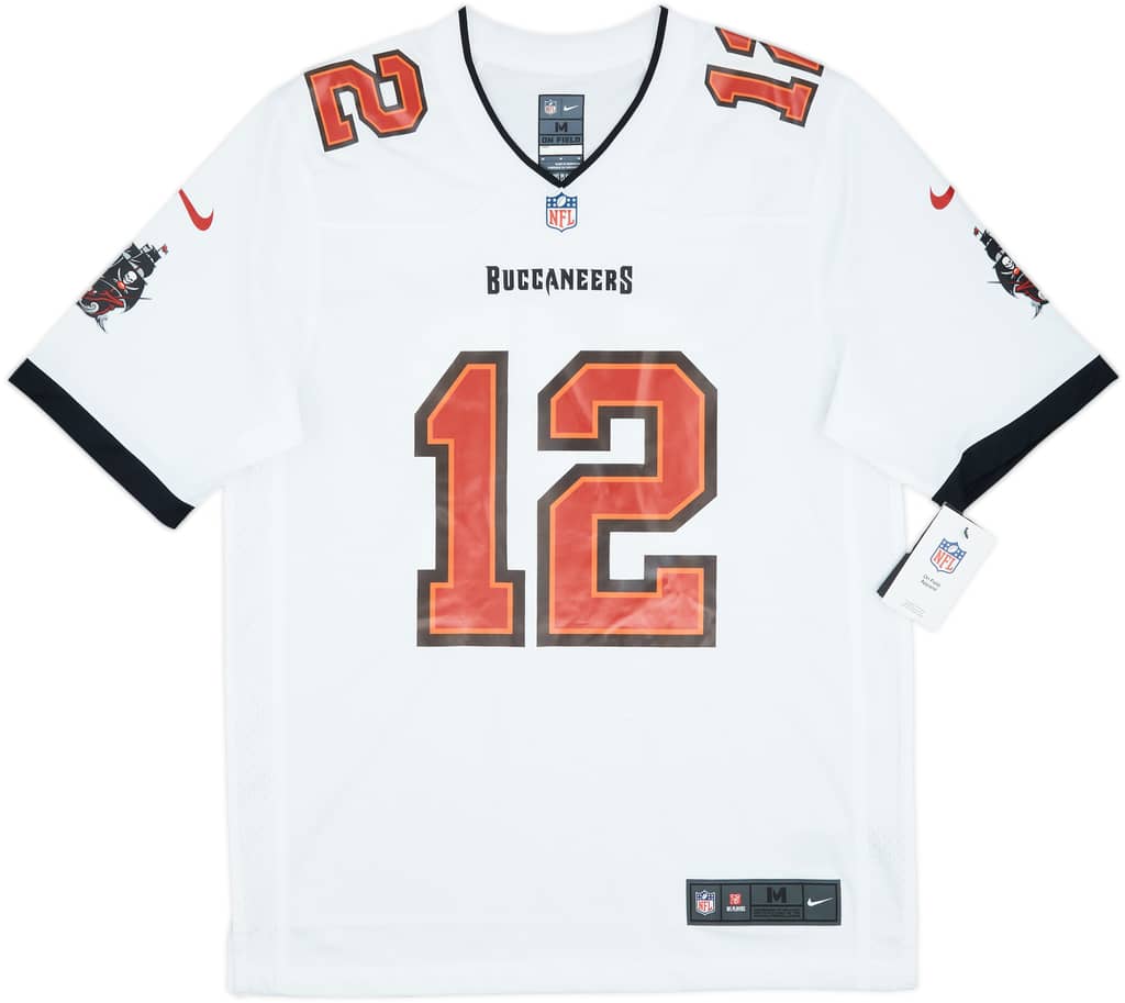 2020-22 Tampa Bay Buccaneers Brady #12 Nike Game Away Jersey (M)