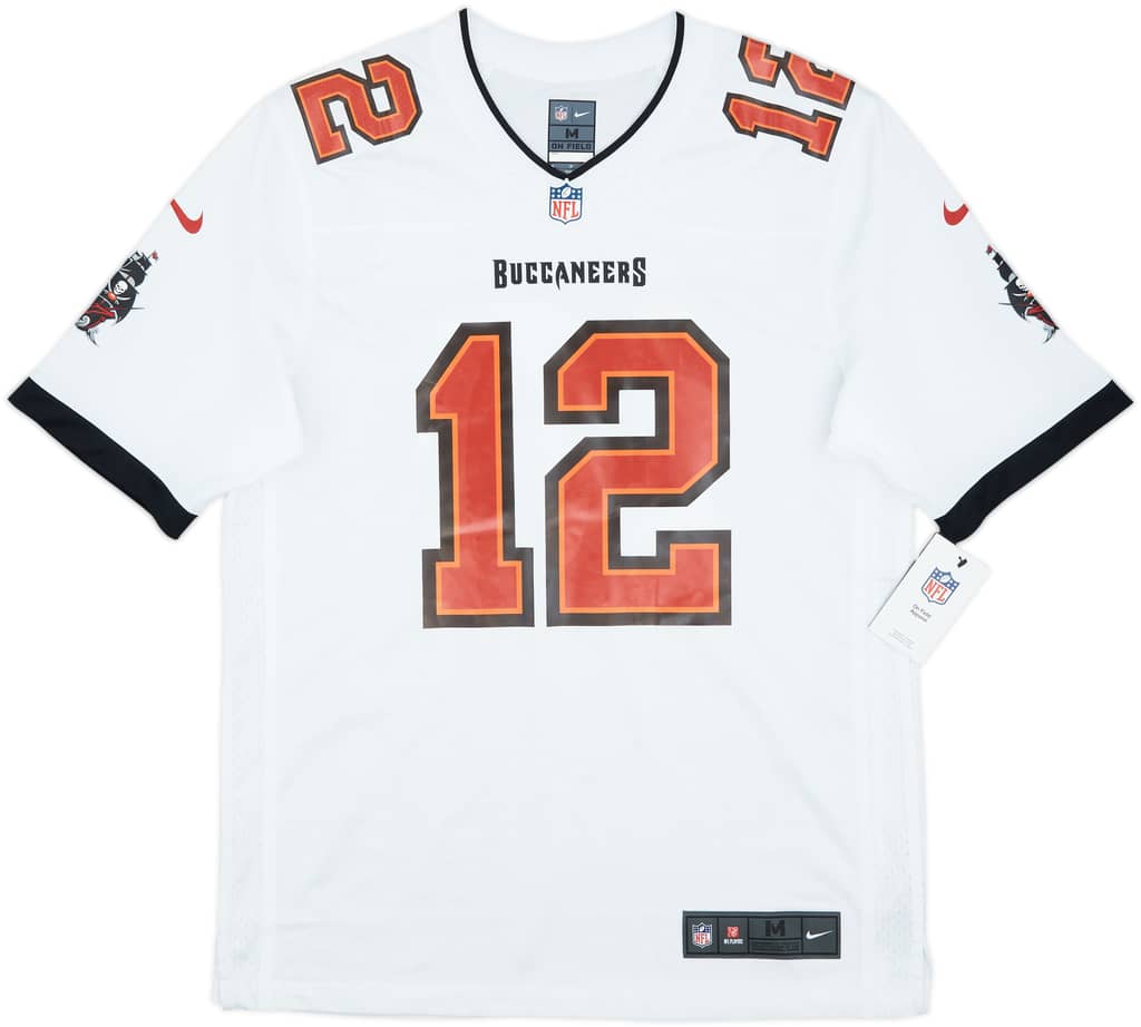 2020-22 Tampa Bay Buccaneers Brady #12 Nike Game Away Jersey (M)