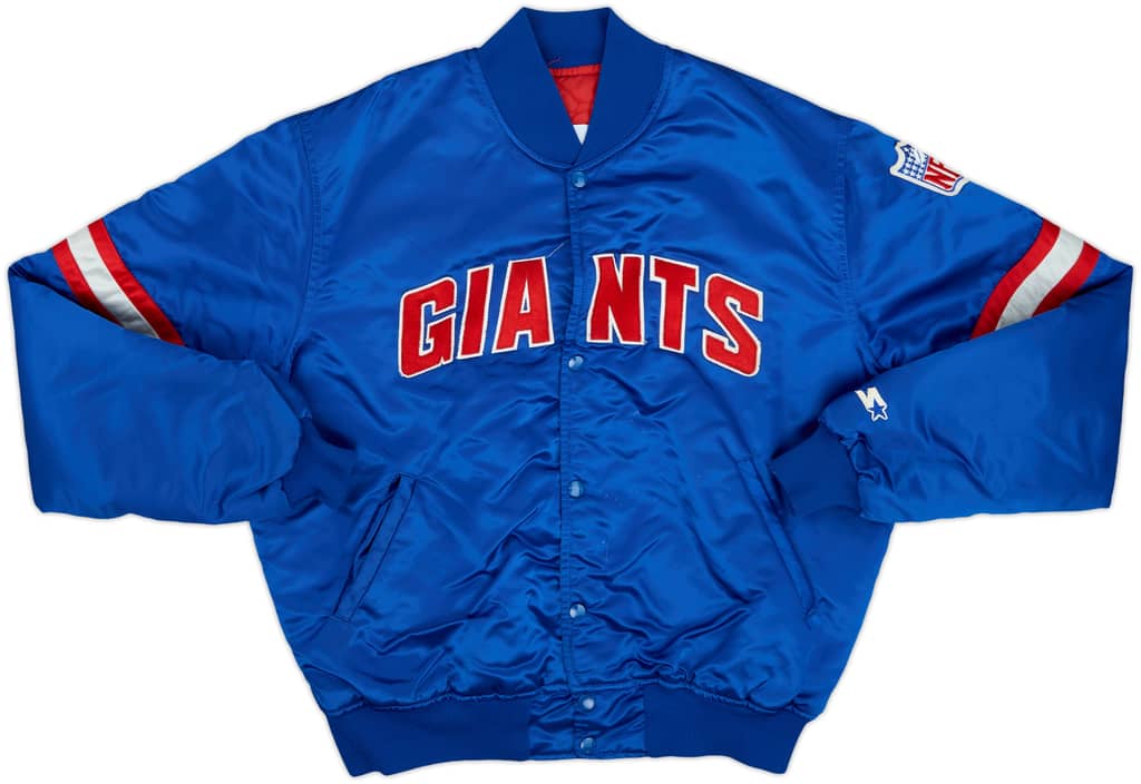 1980s New York Giants Starter Satin Varsity Jacket - 7/10 - (L)