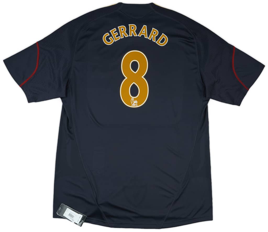 2009-10 Liverpool Away Shirt Gerrard #8 (XXL)