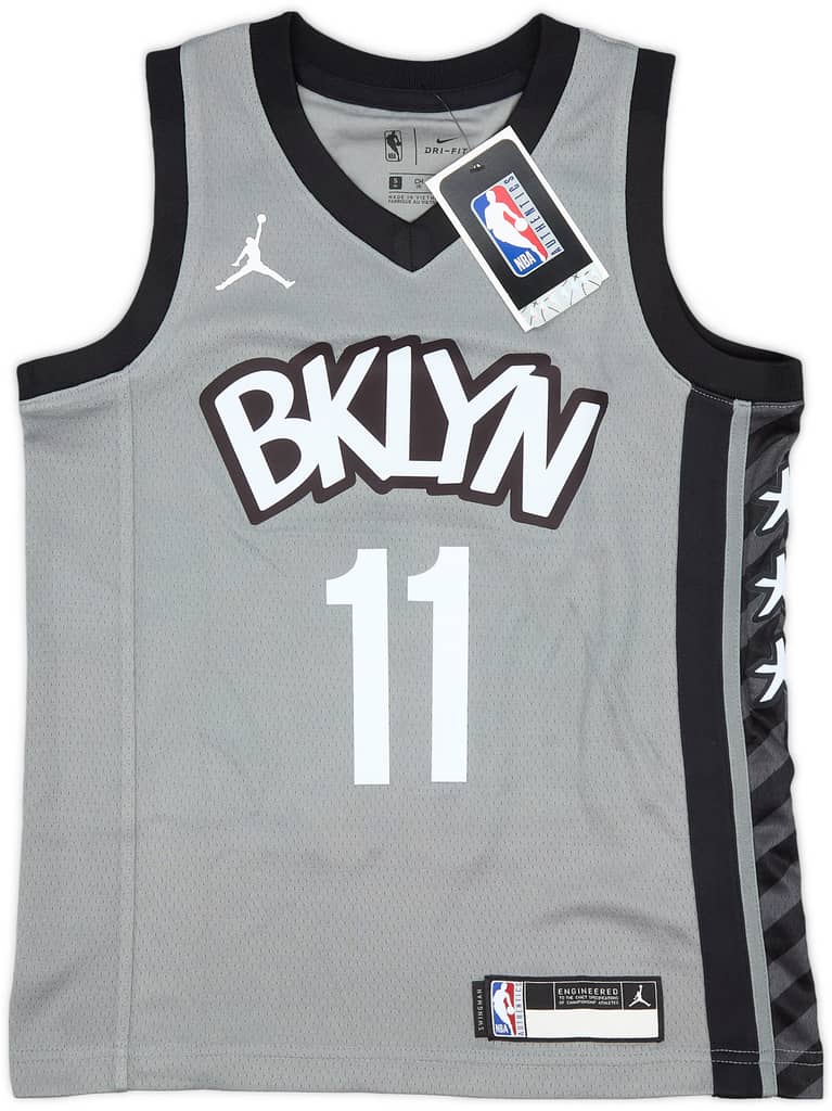 2020-22 Brooklyn Nets Irving #11 Jordan Swingman Alternate Jersey (S.Kids)