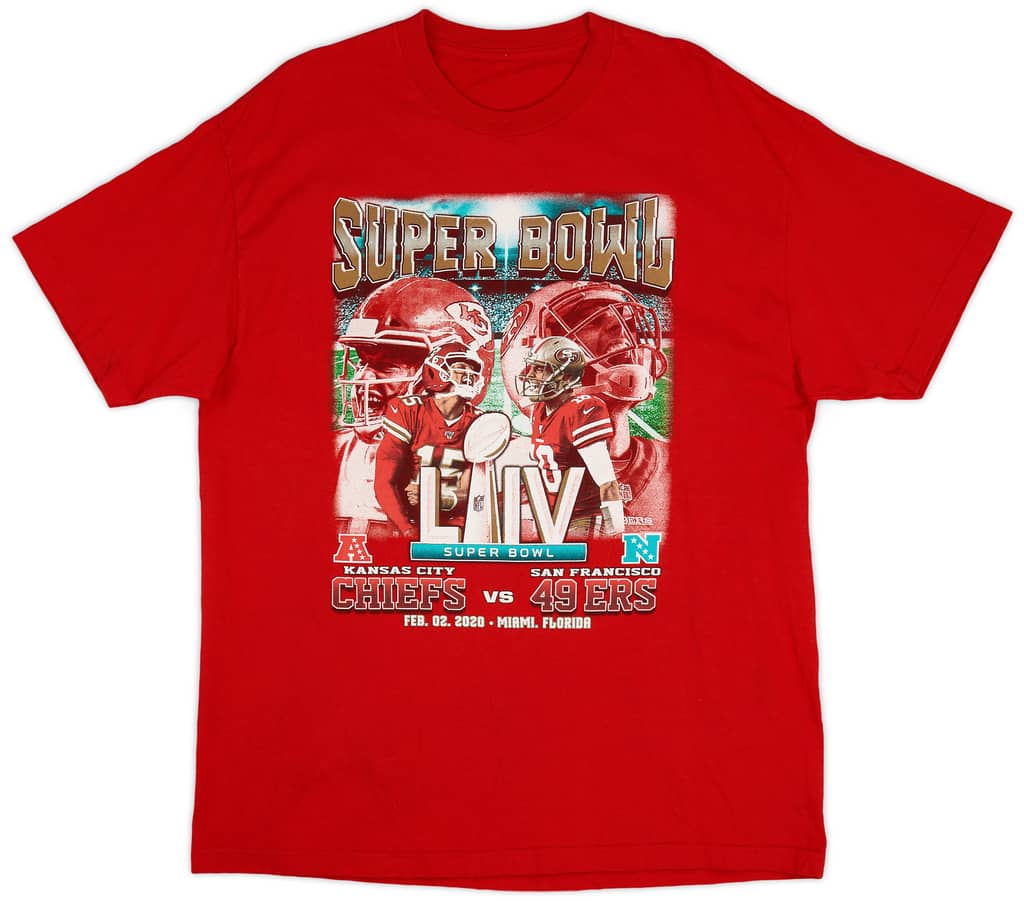2020 Super Bowl LIV Tee (Excellent) XL