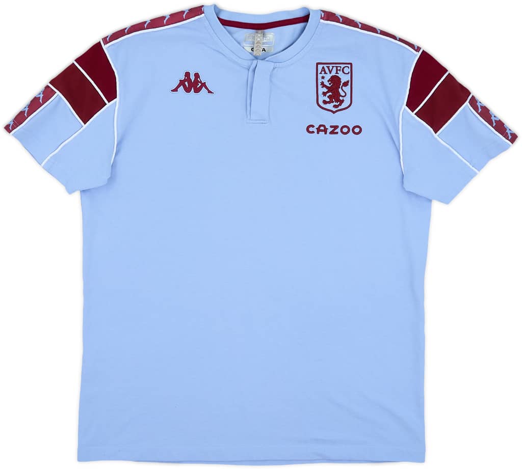 2020-21 Aston Villa Kappa Polo Shirt - 9/10 - (XXL)