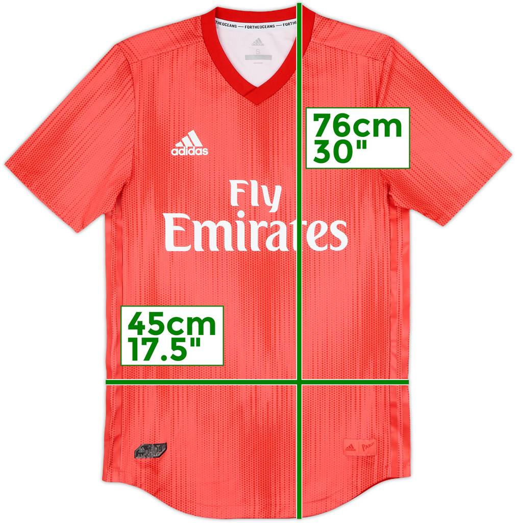 2018-19 Real Madrid Authentic Third Shirt - 10/10 - (S)