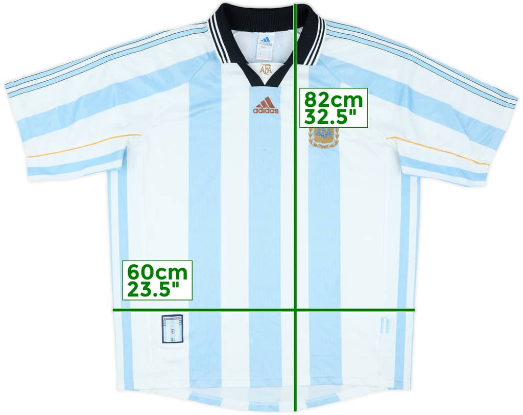 1998-99 Argentina Home Shirt - 5/10 - (XL)