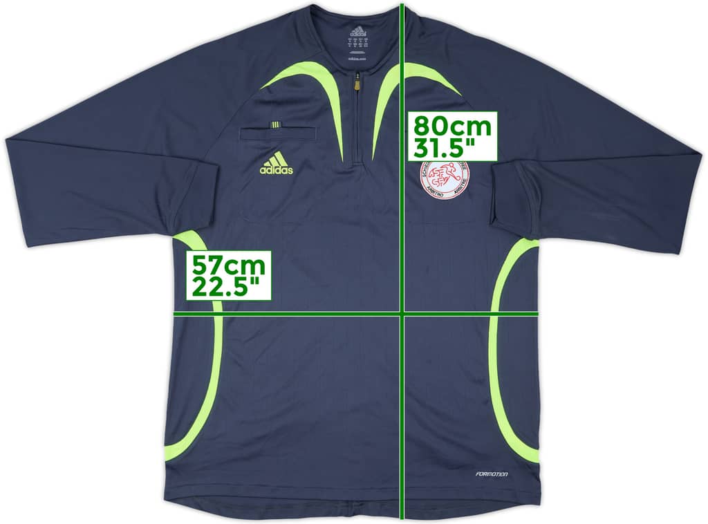 2005-06 Switzerland adidas Referee L/S Shirt - 8/10 - (XL)