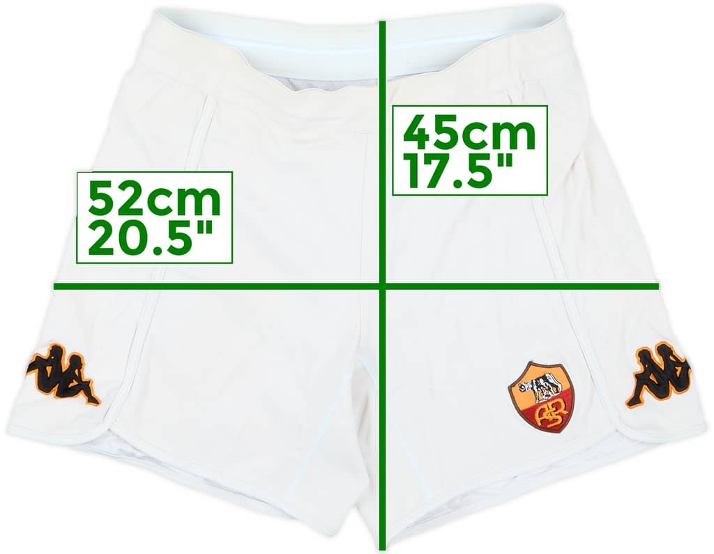 2000-01 Roma Away Shorts - 6/10 - (L)