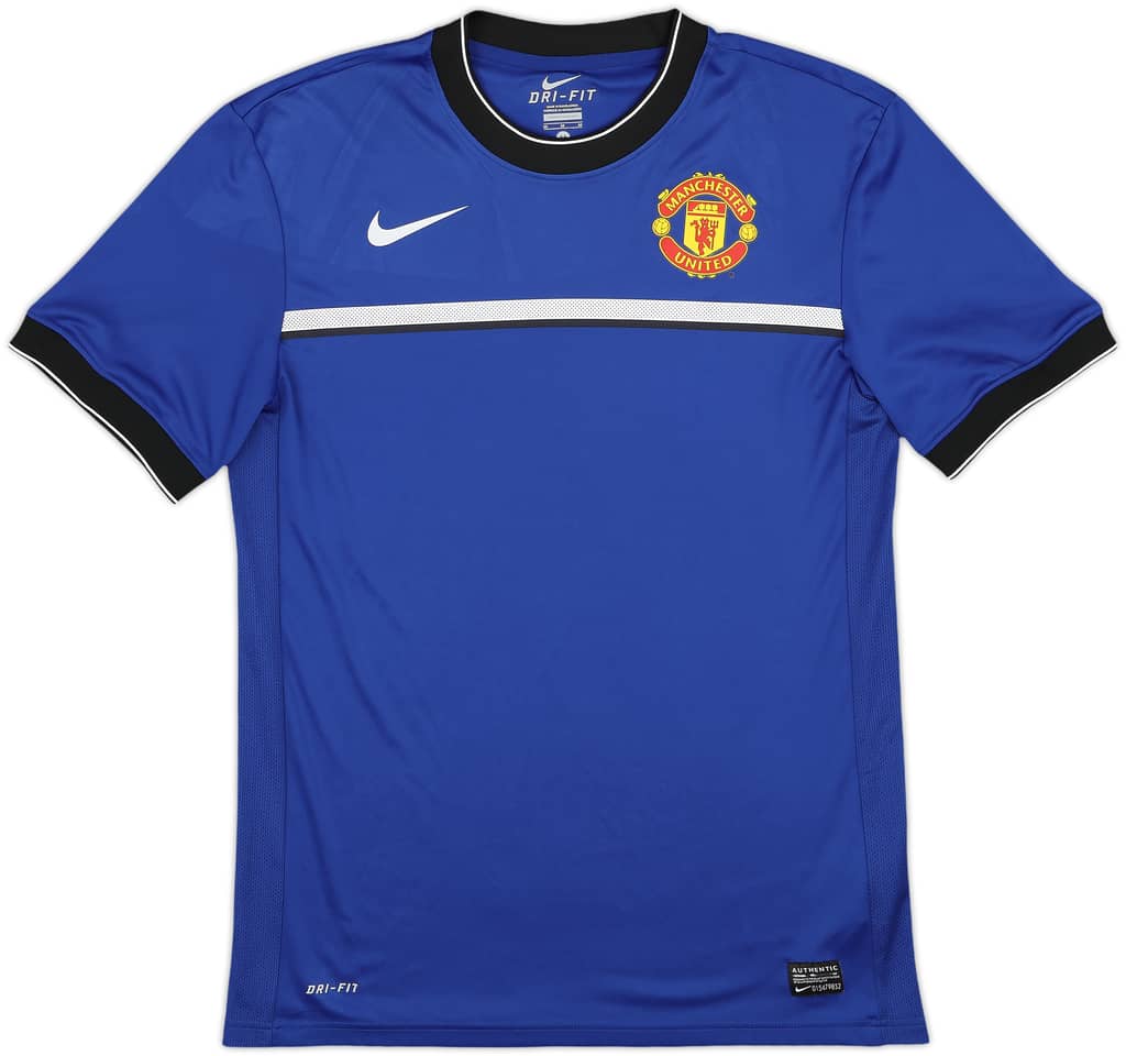 2011-12 Manchester United Nike Training Shirt - 9/10 - (M)