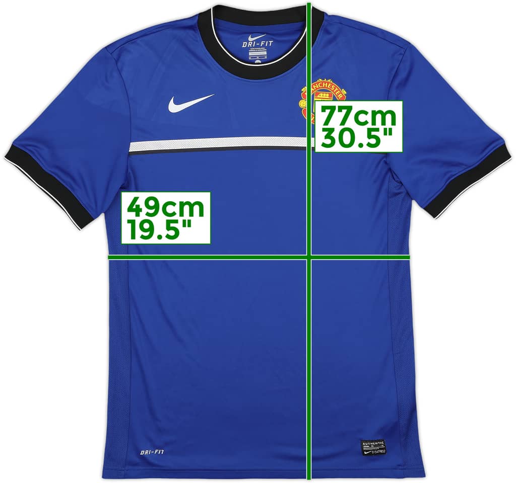 2011-12 Manchester United Nike Training Shirt - 9/10 - (M)