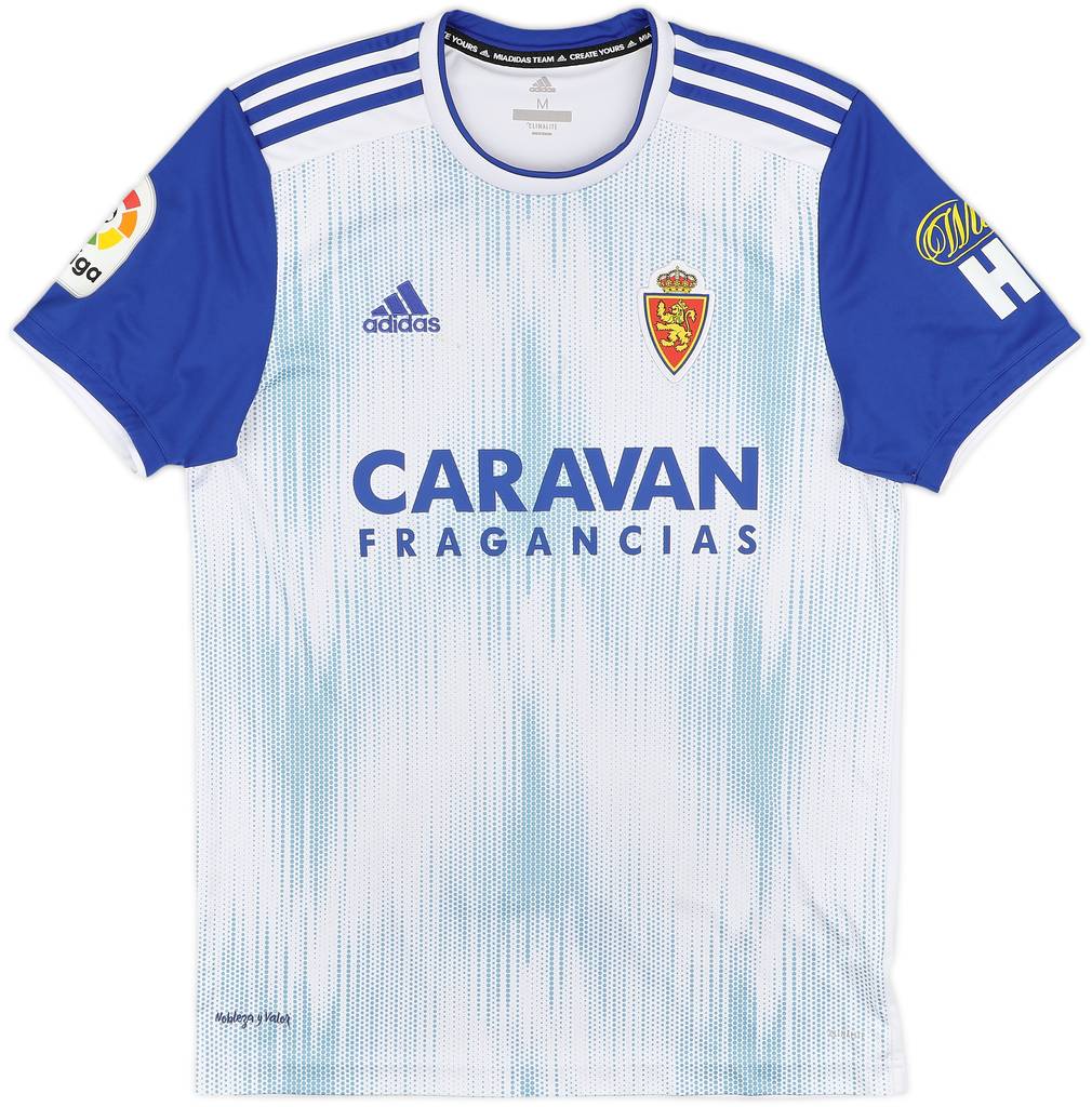 2019-20 Real Zaragoza Home Shirt - 7/10 - (M)
