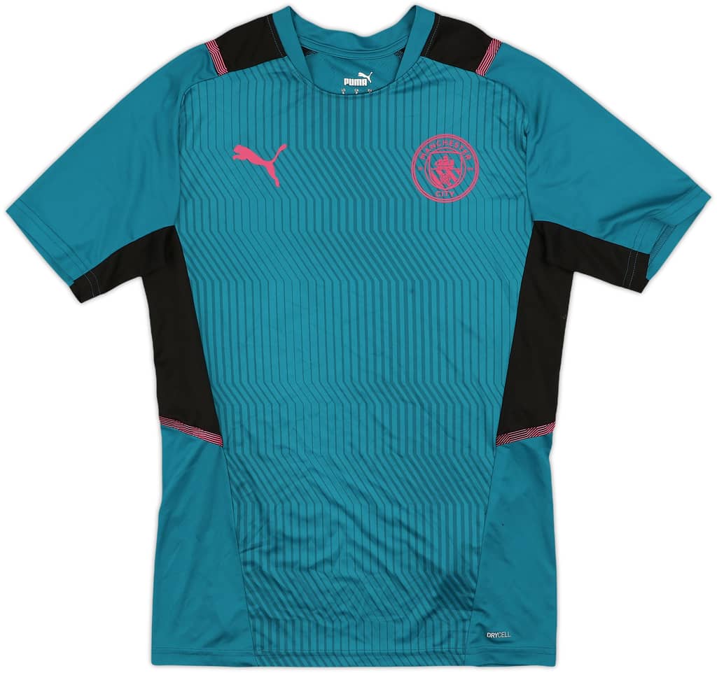 2021-22 Manchester City Puma Training Shirt - 10/10 - (S)