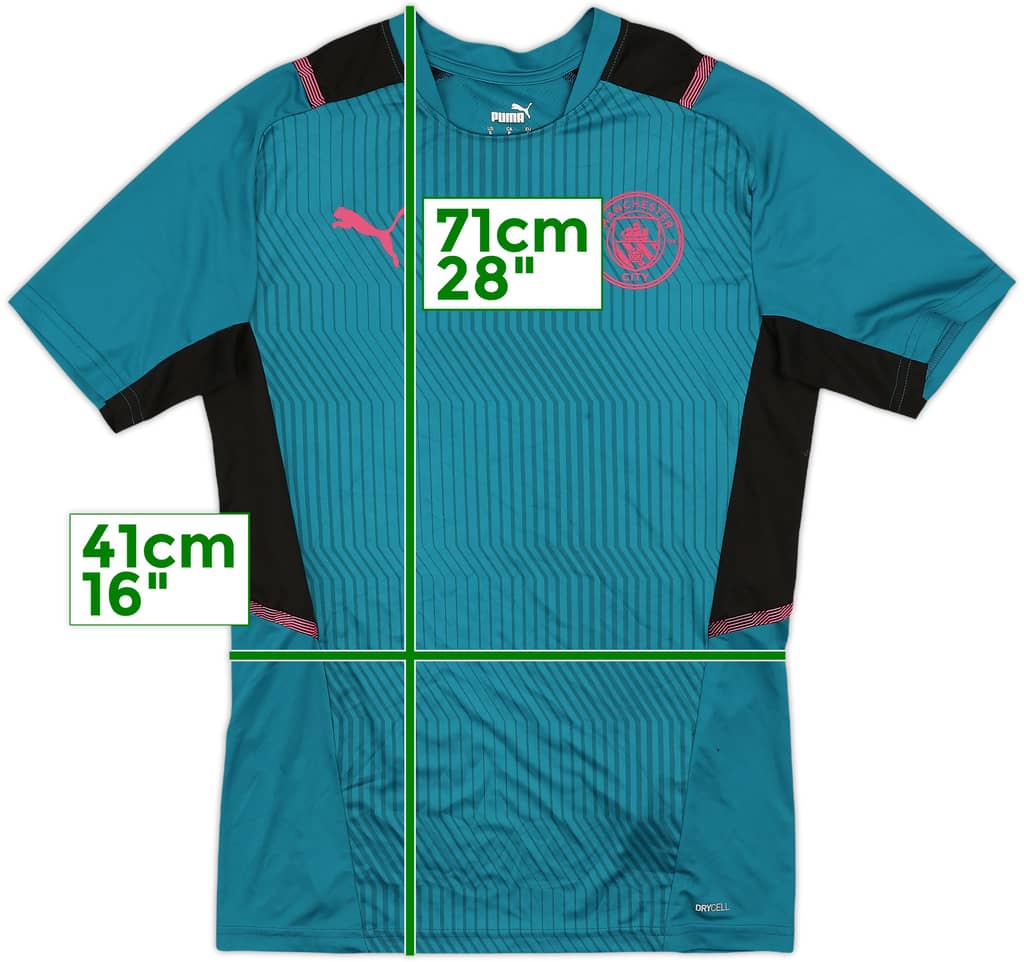 2021-22 Manchester City Puma Training Shirt - 10/10 - (S)
