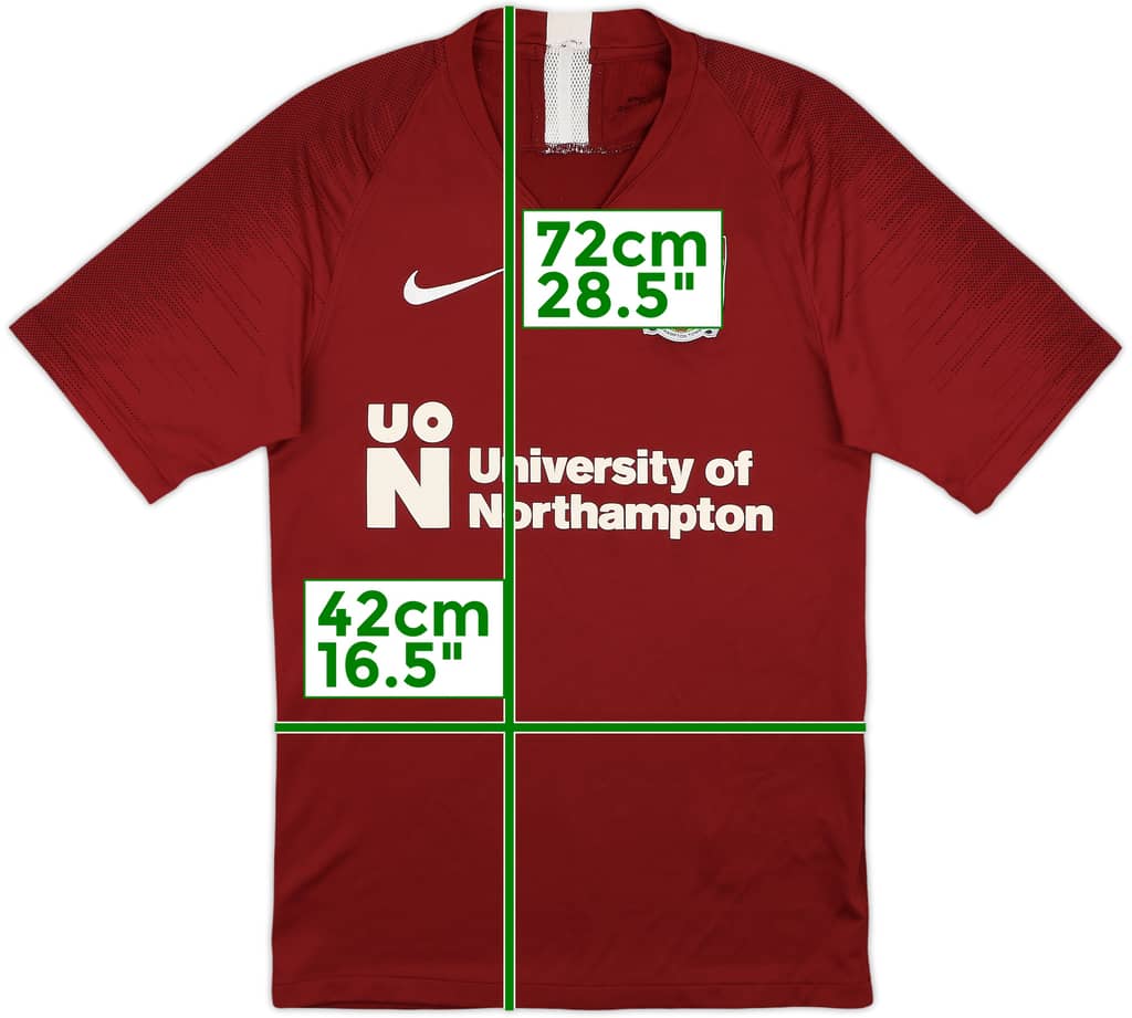 2019-20 Northampton Home Shirt - 7/10 - (S)