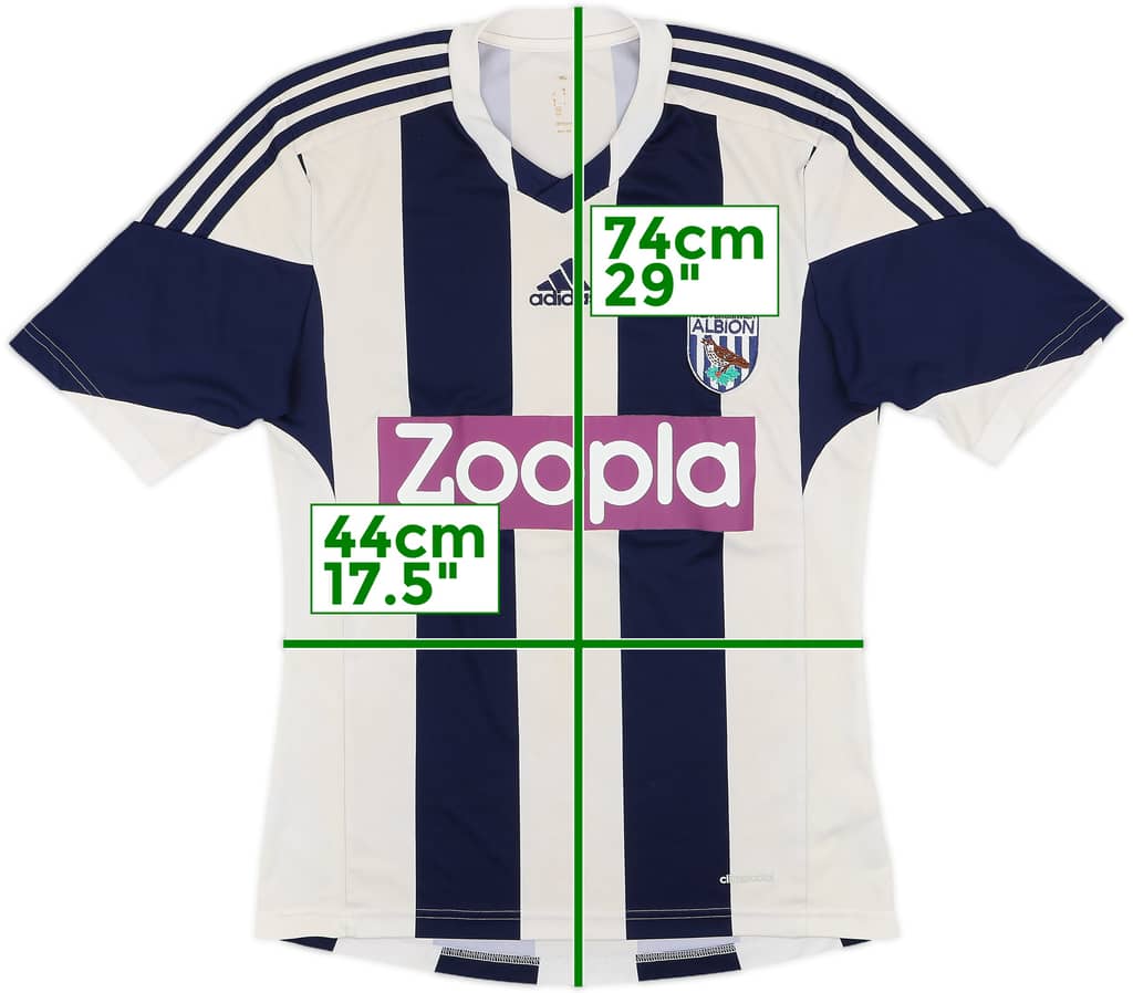2013-14 West Brom Home Shirt - 5/10 - (S)