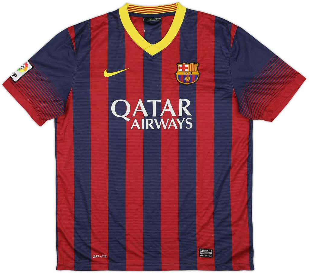 2013-14 Barcelona Home Shirt - 5/10 - (M)